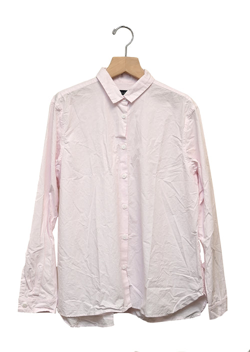 Elevate your wardrobe with the Bergfabel Long Tyrol Button Down Shirt in Pink Check. Crafted from crisp cotton, this women's button down features a curved hem for a flattering fit. Perfect for adding a touch of sophistication to any outfit.