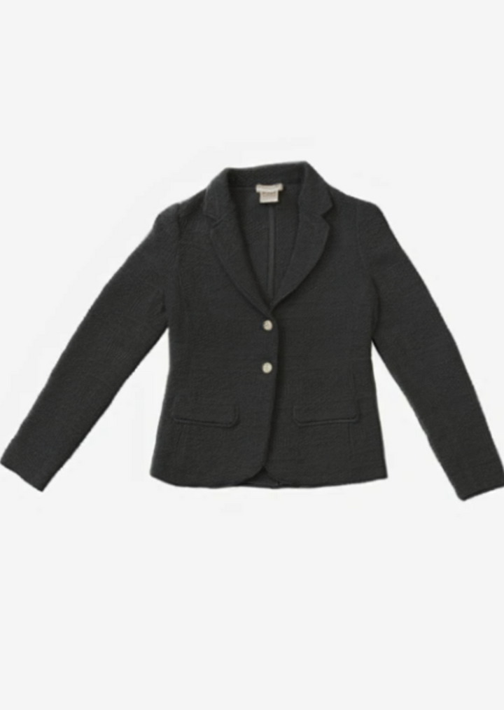 Mini Blazer Tramato in Black | Lamberto Losani Cardigan