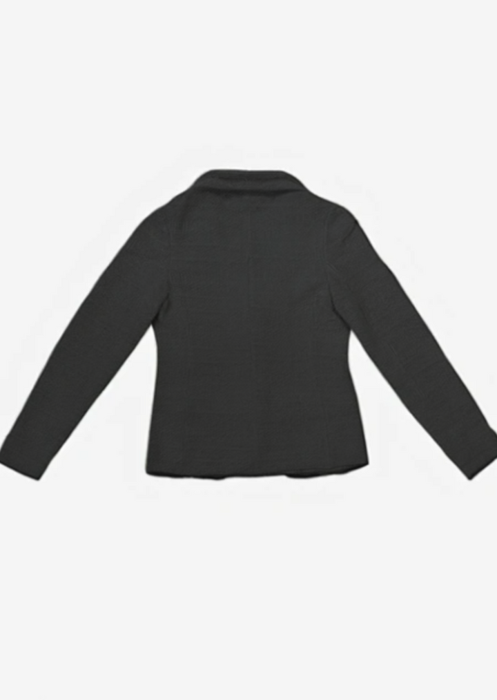 Mini Blazer Tramato in Black | Lamberto Losani 42 Black Cardigan