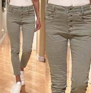 Bevy Flog Aviv Sage Capri Pant