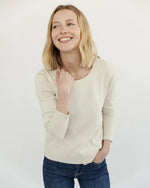 Bryn Crewneck in Ivory
