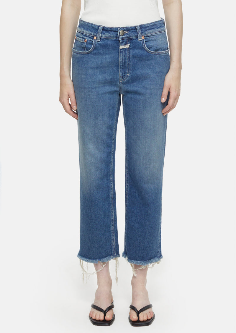 Closed slim sales fit mid waist