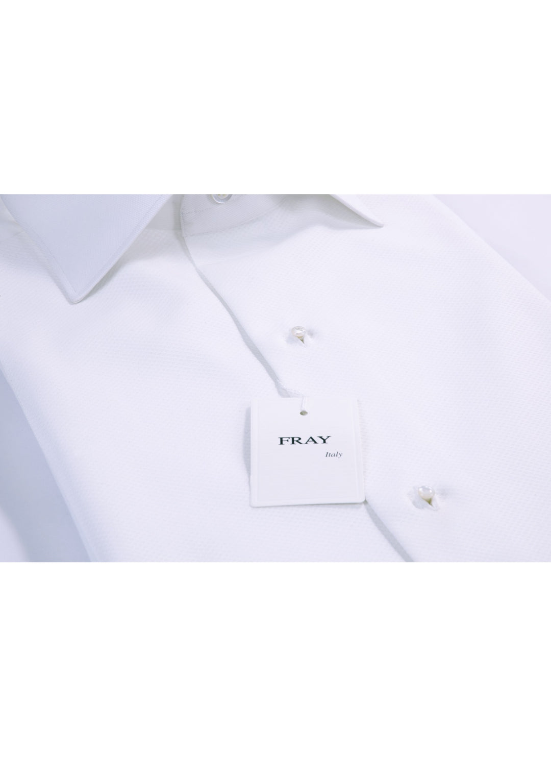 Gazzella Long Sleeve Shirt - No-Iron White| Fray Italy Shirts & Tops