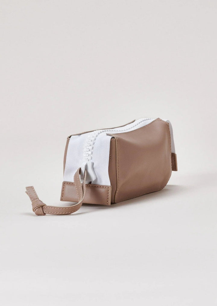 Utility Pouch | Harmin Khaki White Handbags