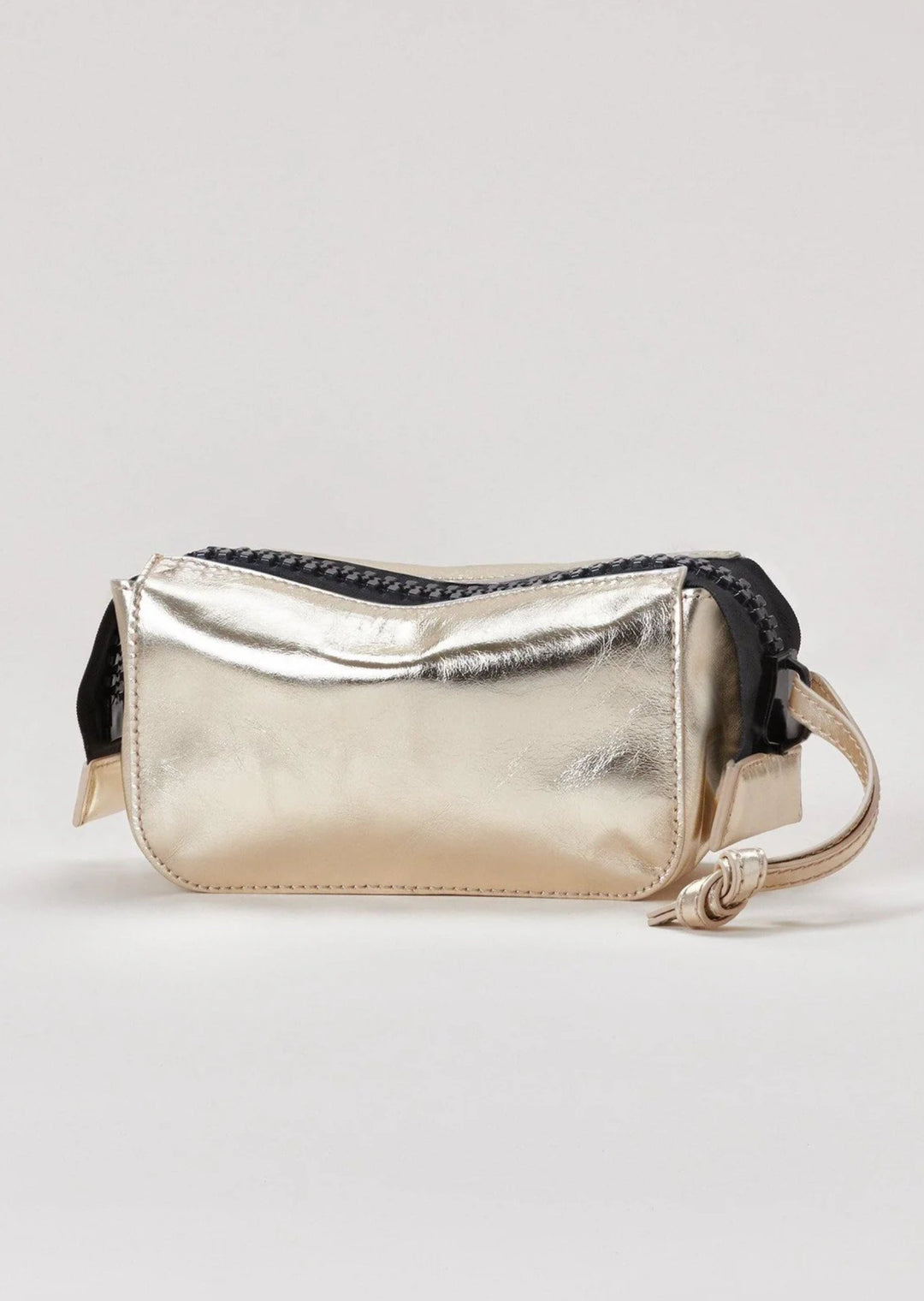 Utility Pouch | Harmin Platinum Black Handbags