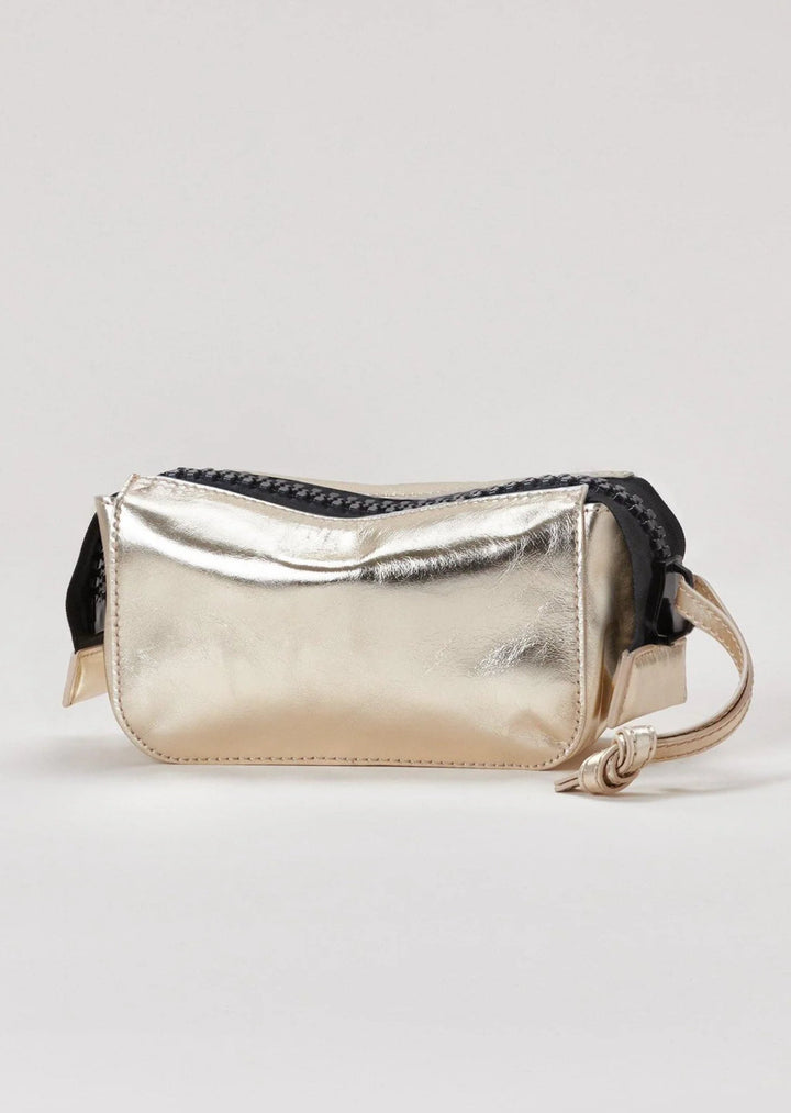 Utility Pouch | Harmin Platinum Black Handbags