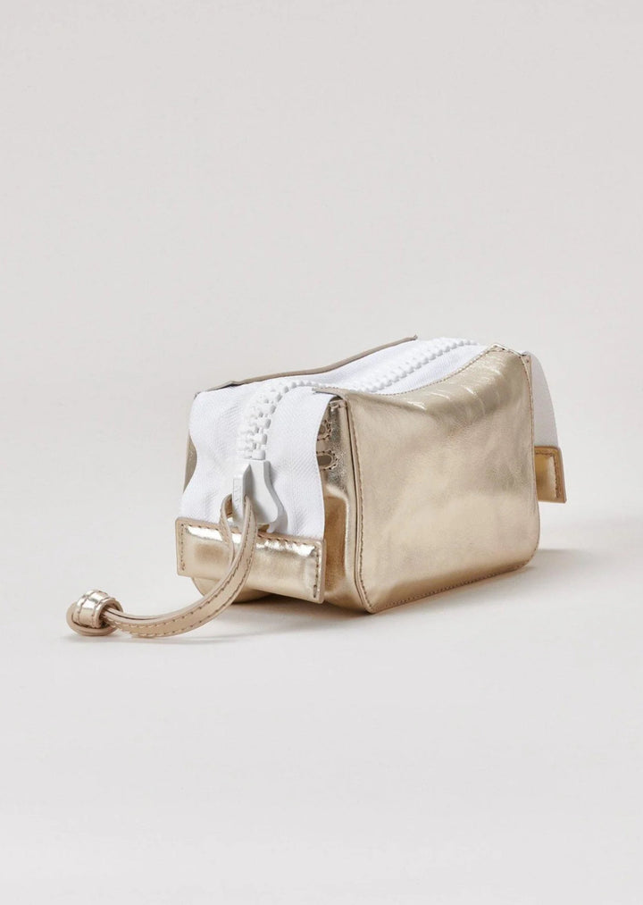 Utility Pouch | Harmin Platinum White Handbags