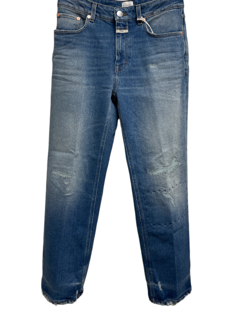 Closed Milo Jean in Blue