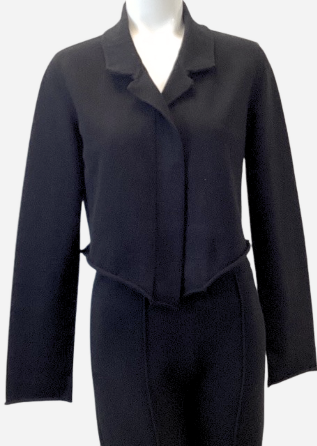 Cropped Jacket in Black | Lars Andersson Coats & Jackets