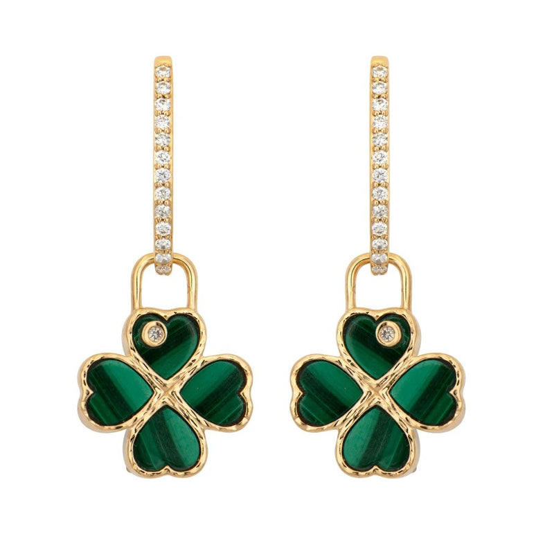Make A Wish Four Leaf Clover Necklace