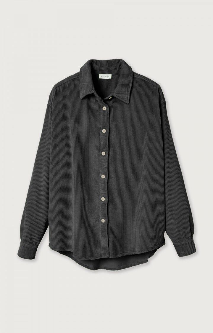 American Vintage Padow Shirt in Zinc