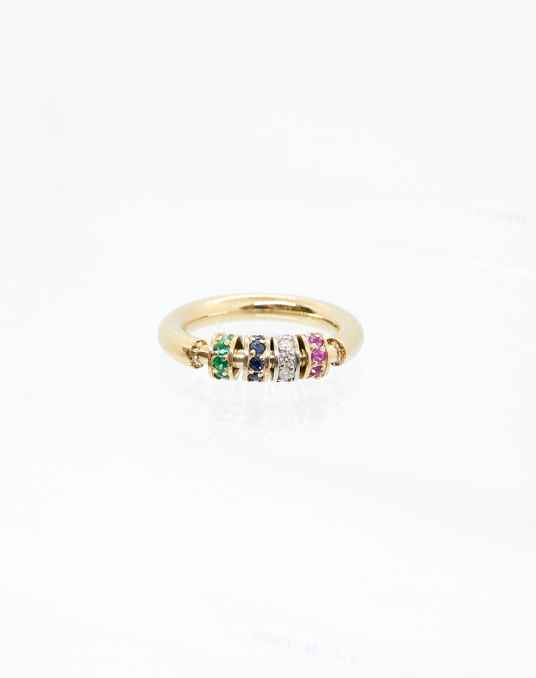 Spinner Ring | 4 Beads | RR Jewels Rings