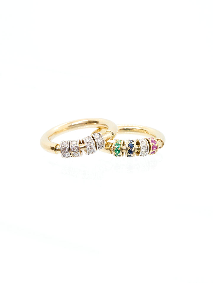 Spinner Ring | 4 Beads | RR Jewels Rings