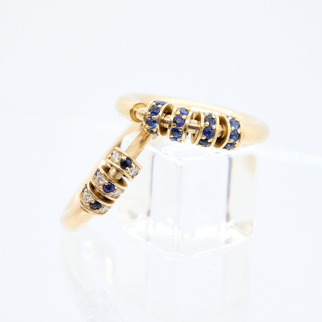 Spinner Ring | 3 Beads | RR Jewels Rings