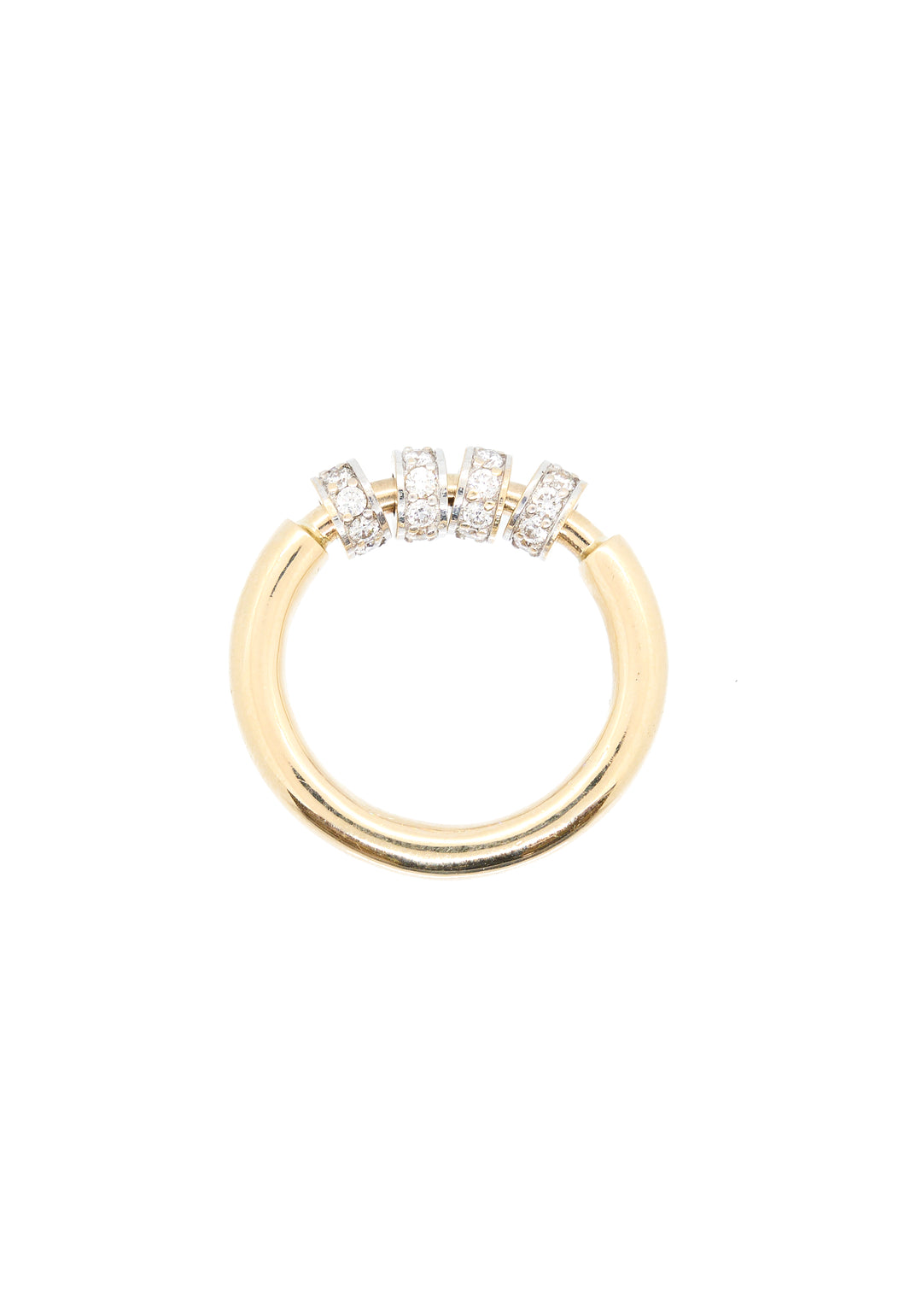 Spinner Ring | 4 Beads | RR Jewels Diamond Rings