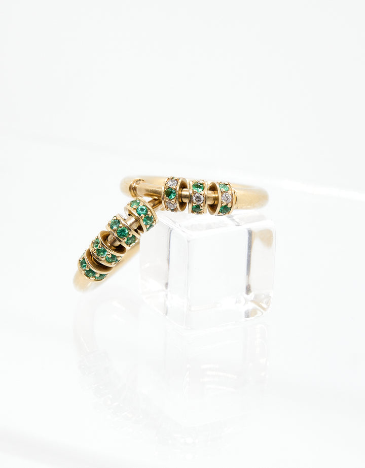 Spinner Ring | 3 Beads | RR Jewels Rings