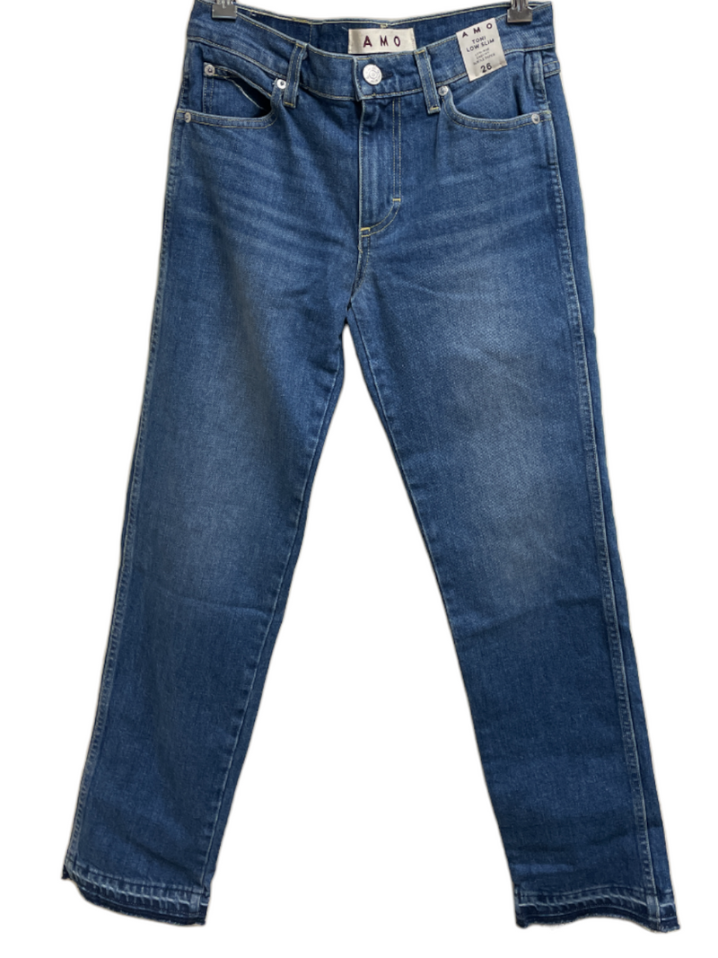 AMO Toni Low Slim Jeans in Lust