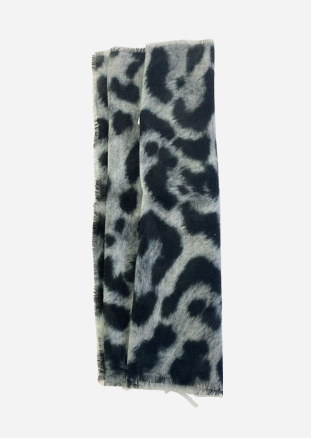 Maculato Mini Cashmere Scarf in Grey | Ama Pure Scarf