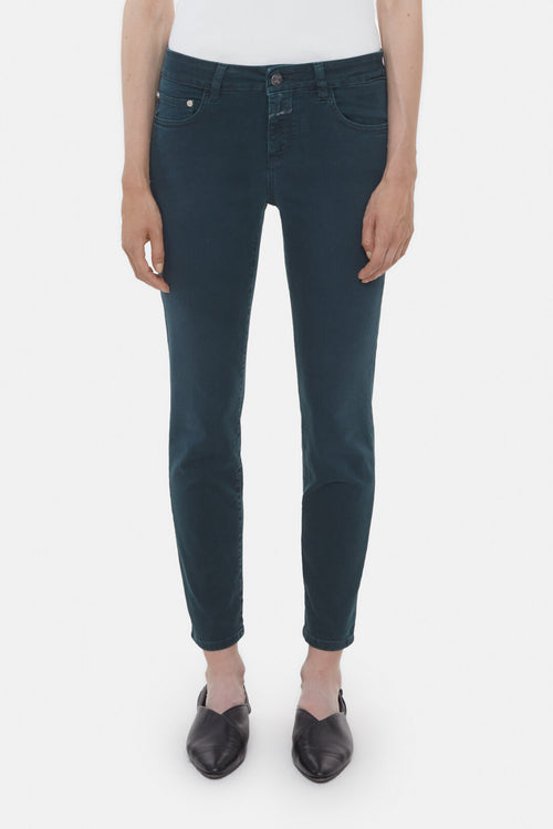 Closed Baker Mid Rise Denim in Fern Green
