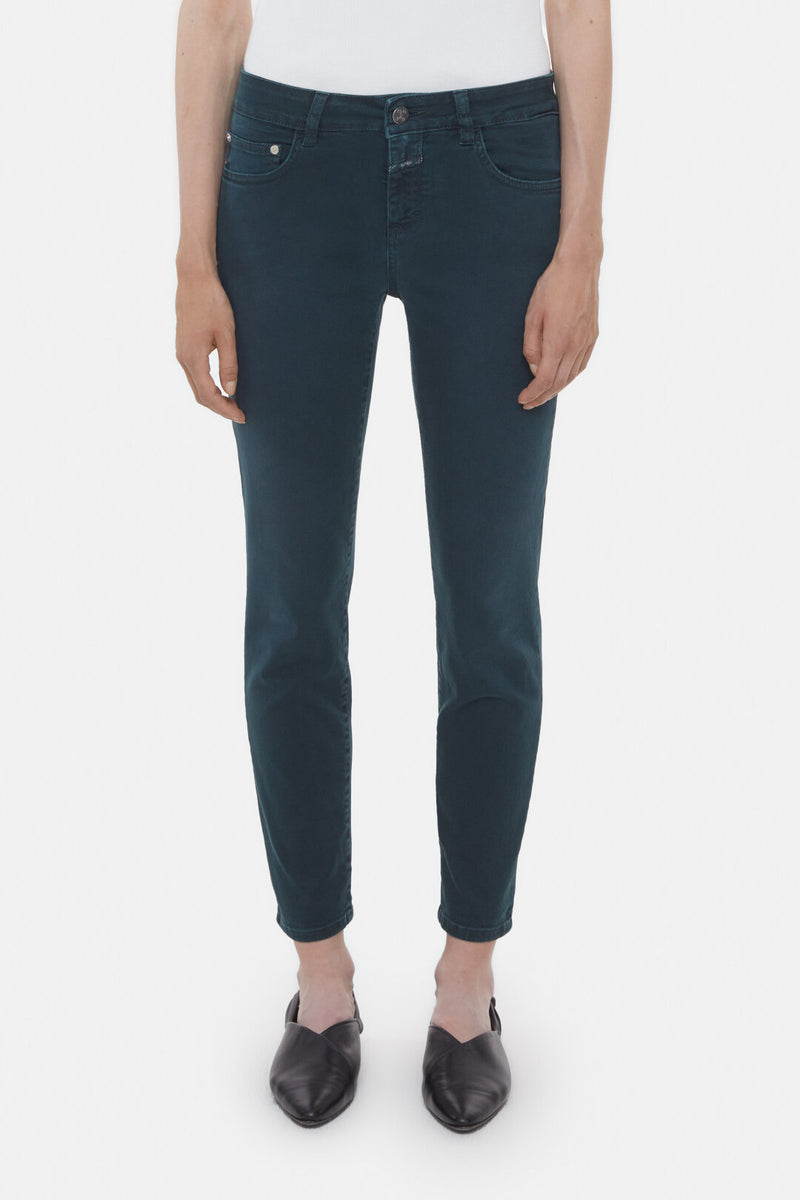 Closed Baker Mid Rise Denim in Fern Green