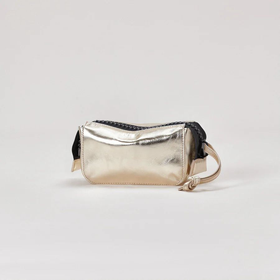 Utility Pouch | Harmin Style Bags Platinum Leather Handbags