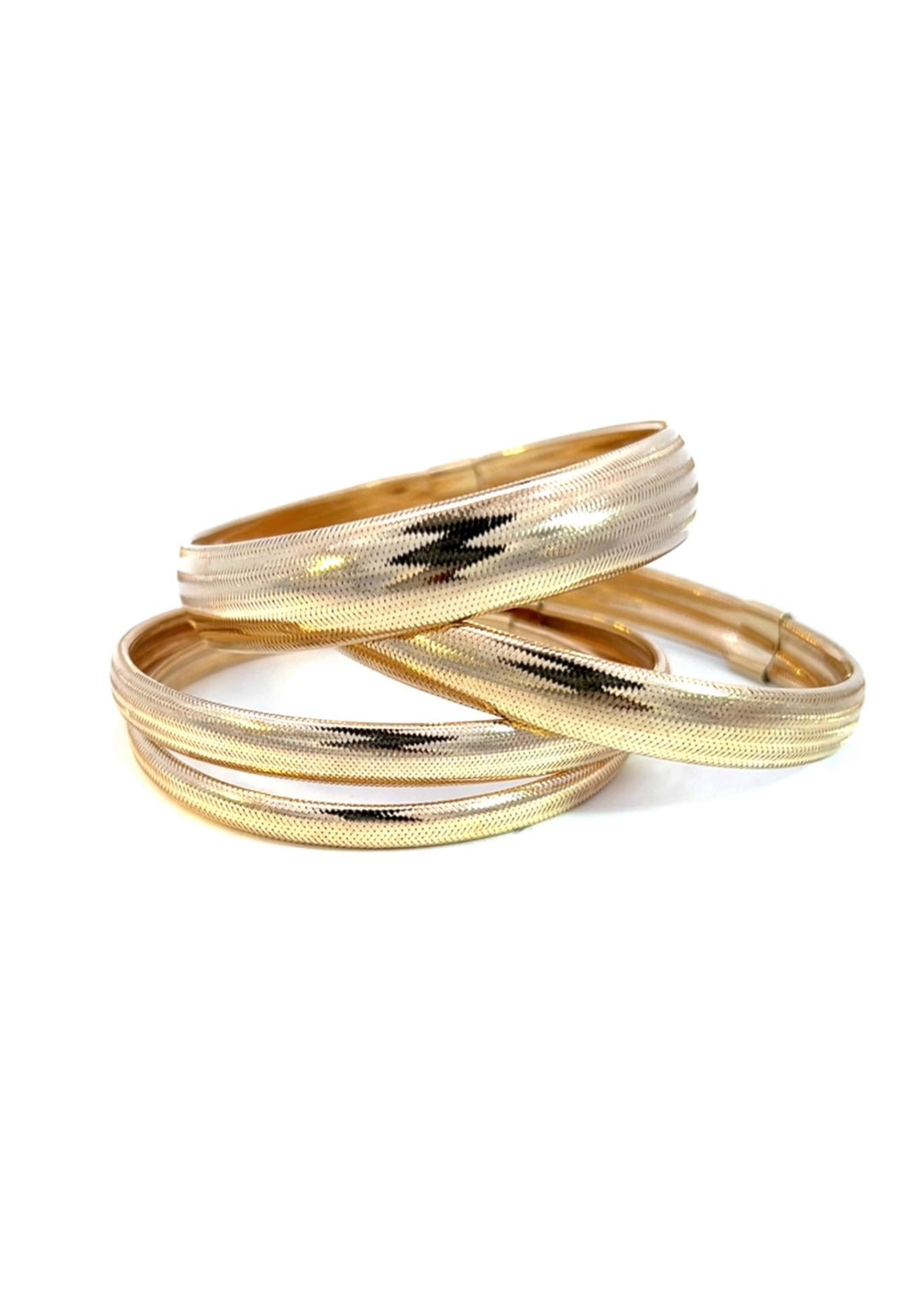 14K Gold Italian Mesh Bracelet | LuxCouture bracelet