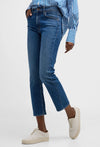Mother Mid-Rise Rider Ankle Jeans