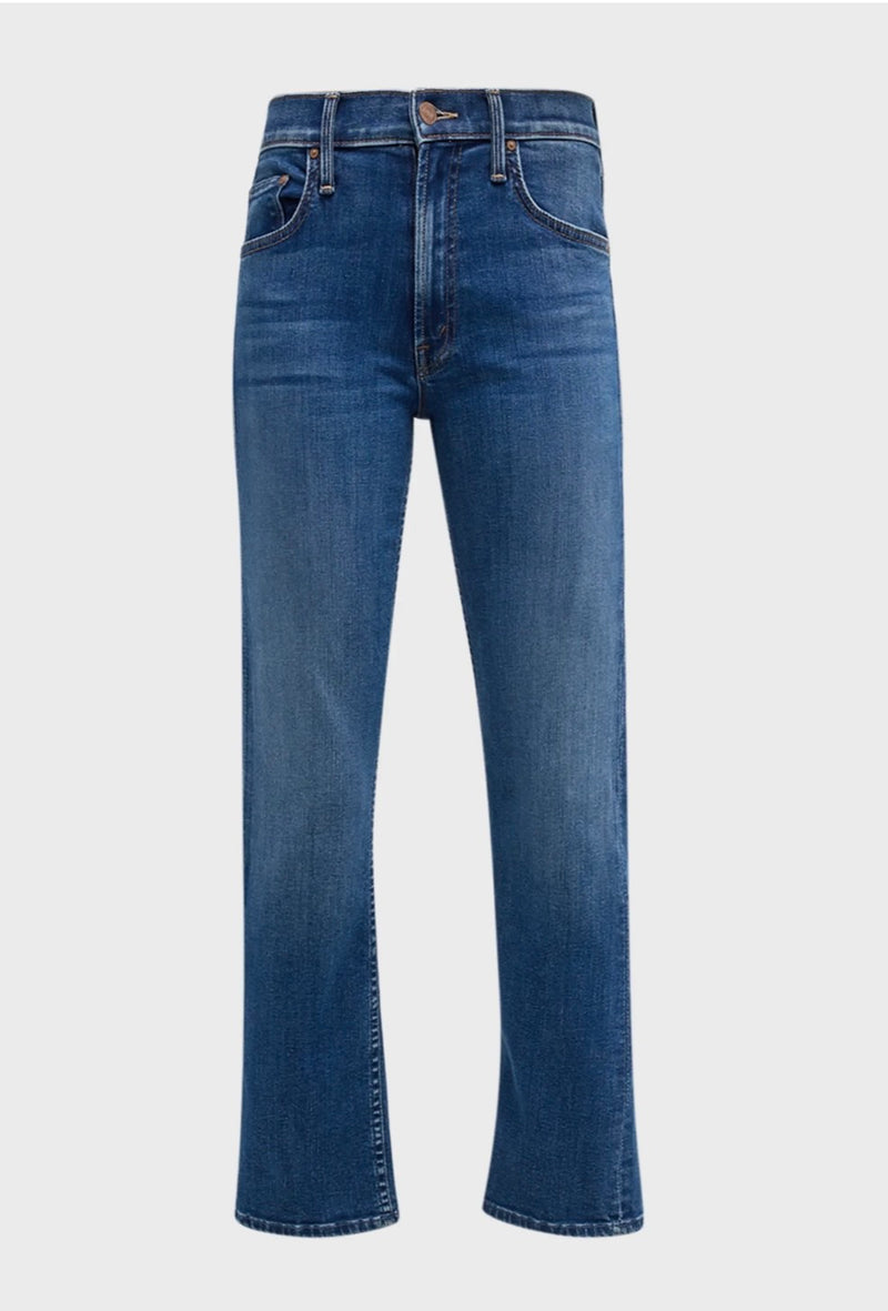 Mother Mid-Rise Rider Ankle Jeans