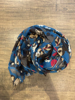 Andreas Cashmere Scarf in Petrol