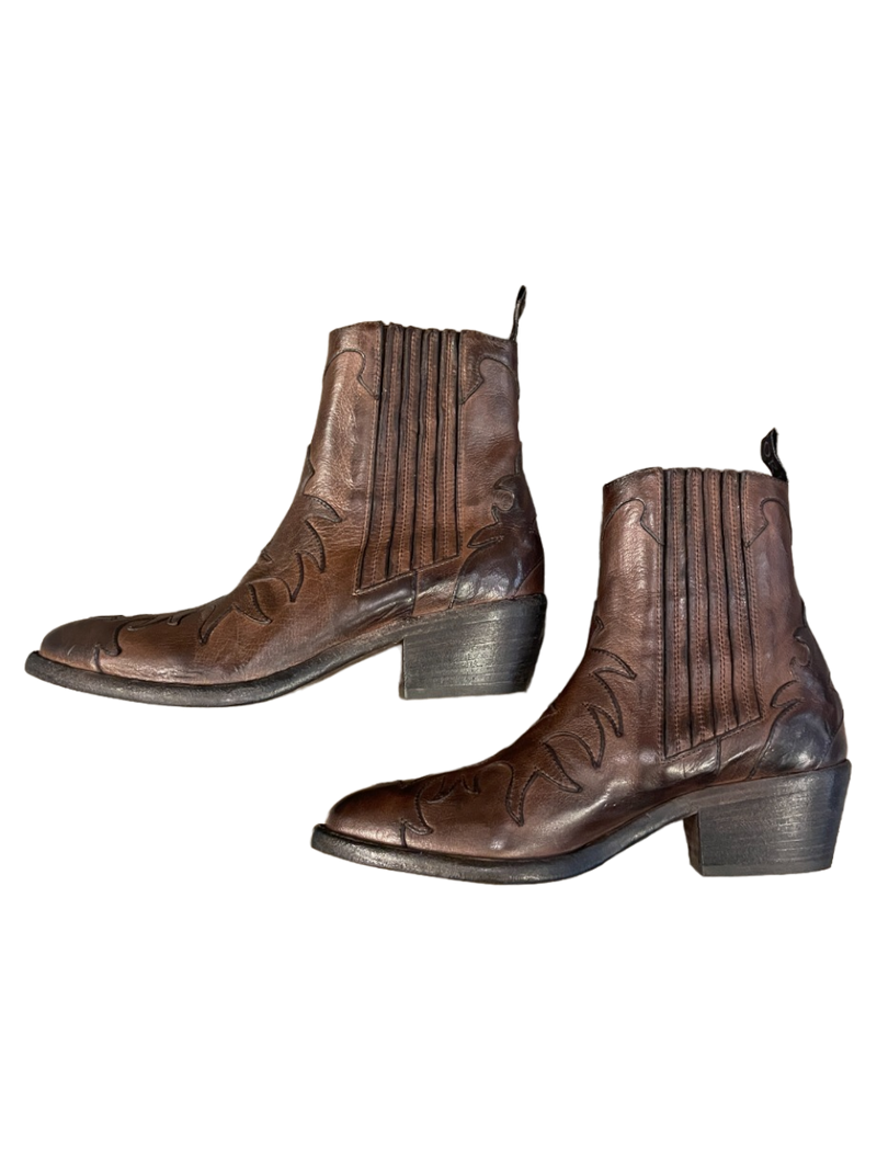 Sartore Classic Flame Boot in Sigaro