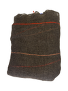 Mirror in the Sky Soho Baby Cashmere Shawl w/ Rib Brown/Orange