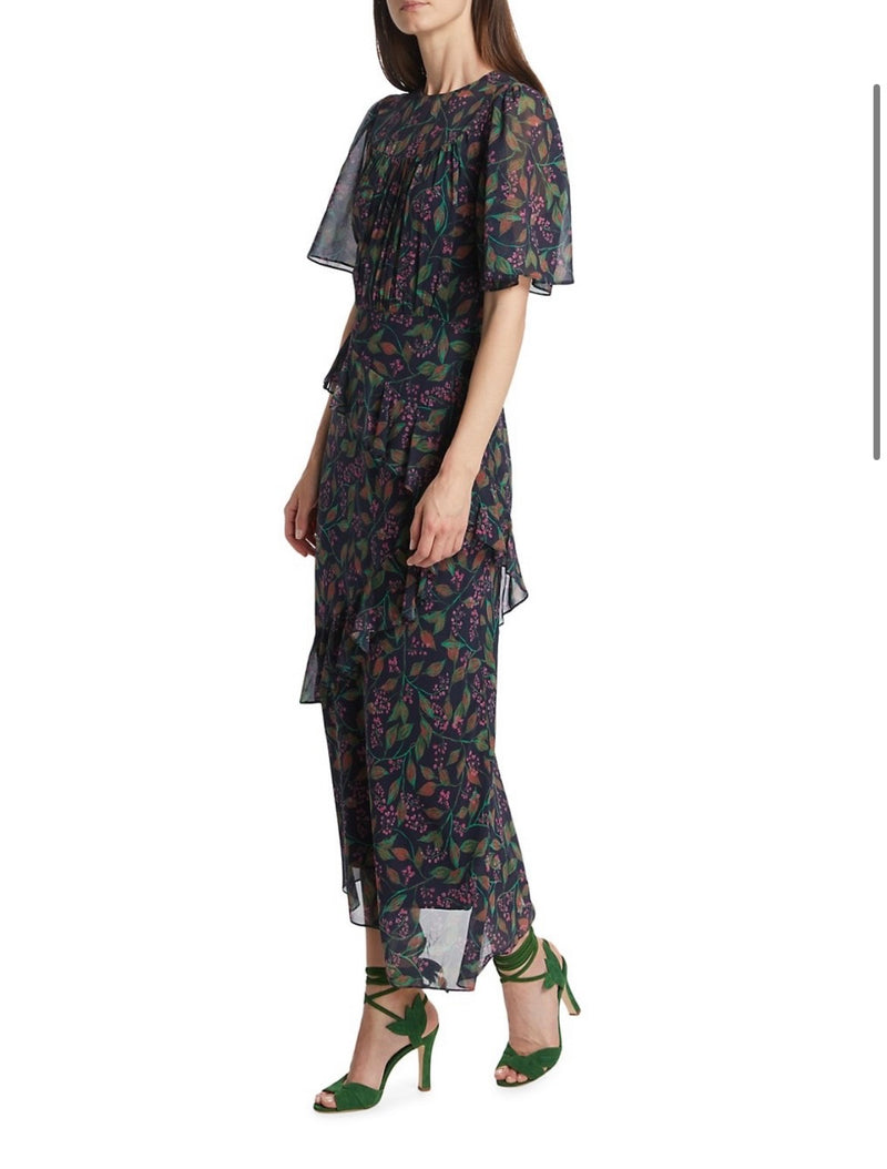 Saloni Vida Dress in Cedar