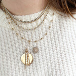 Dana Rebecca, White Gold, diamond necklace, diamond pendentUpdate your favorite layering designer diamond necklace by adding a custom pear-shaped diamond charm or pair this long and lovely layering charm with a simple chain to turn it into your new favorite diamond pendant necklace.