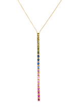 Gemma Couture Rainbow River Necklace