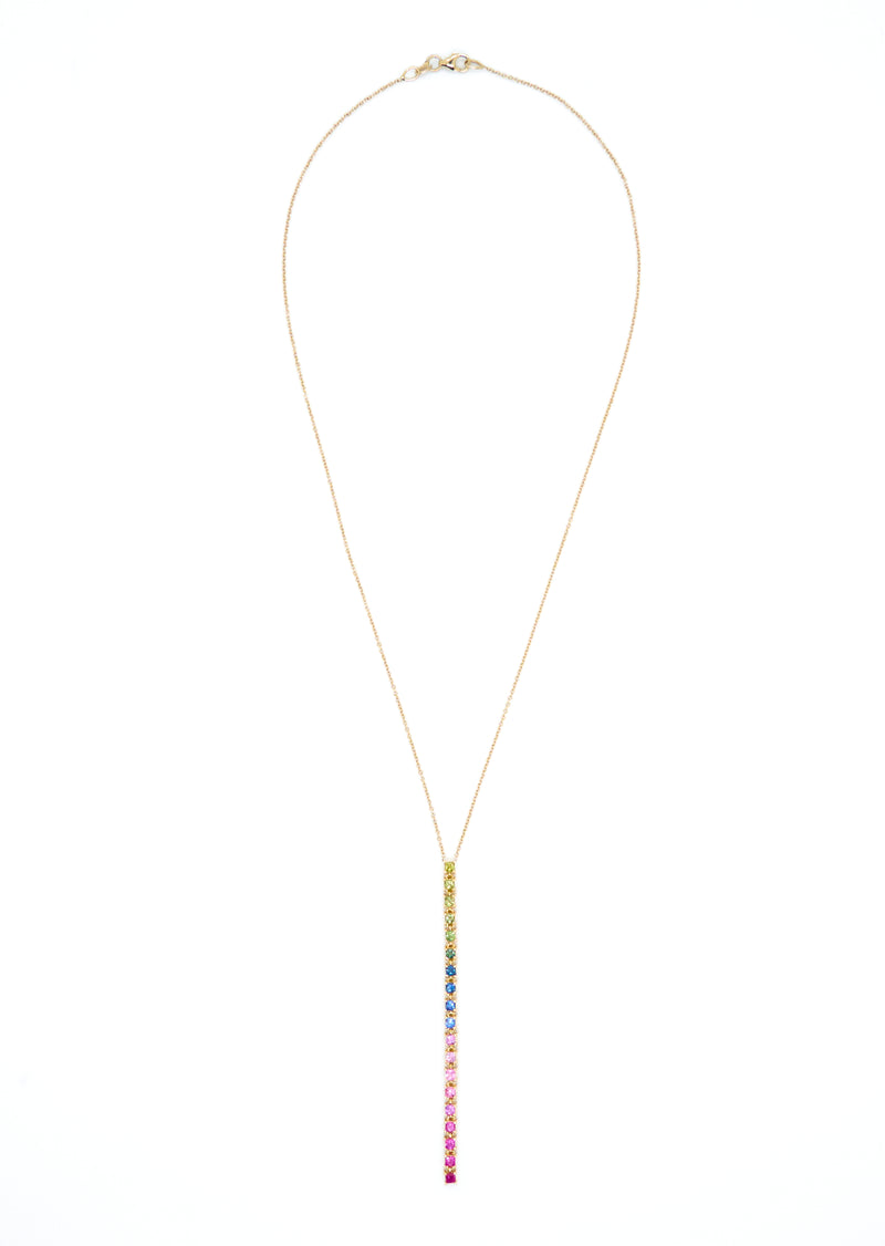Gemma Couture Rainbow River Necklace