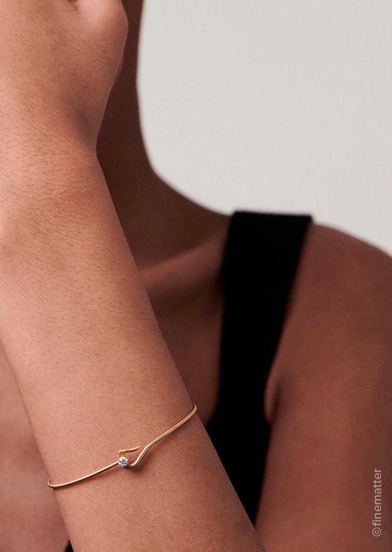 Jade Trau Penelope Hook Bangle Bracelet – Lux Couture