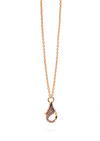 Joanna Dahdah Brown Diamond Hook Chain Necklace