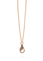 Joanna Dahdah Brown Diamond Hook Chain Necklace