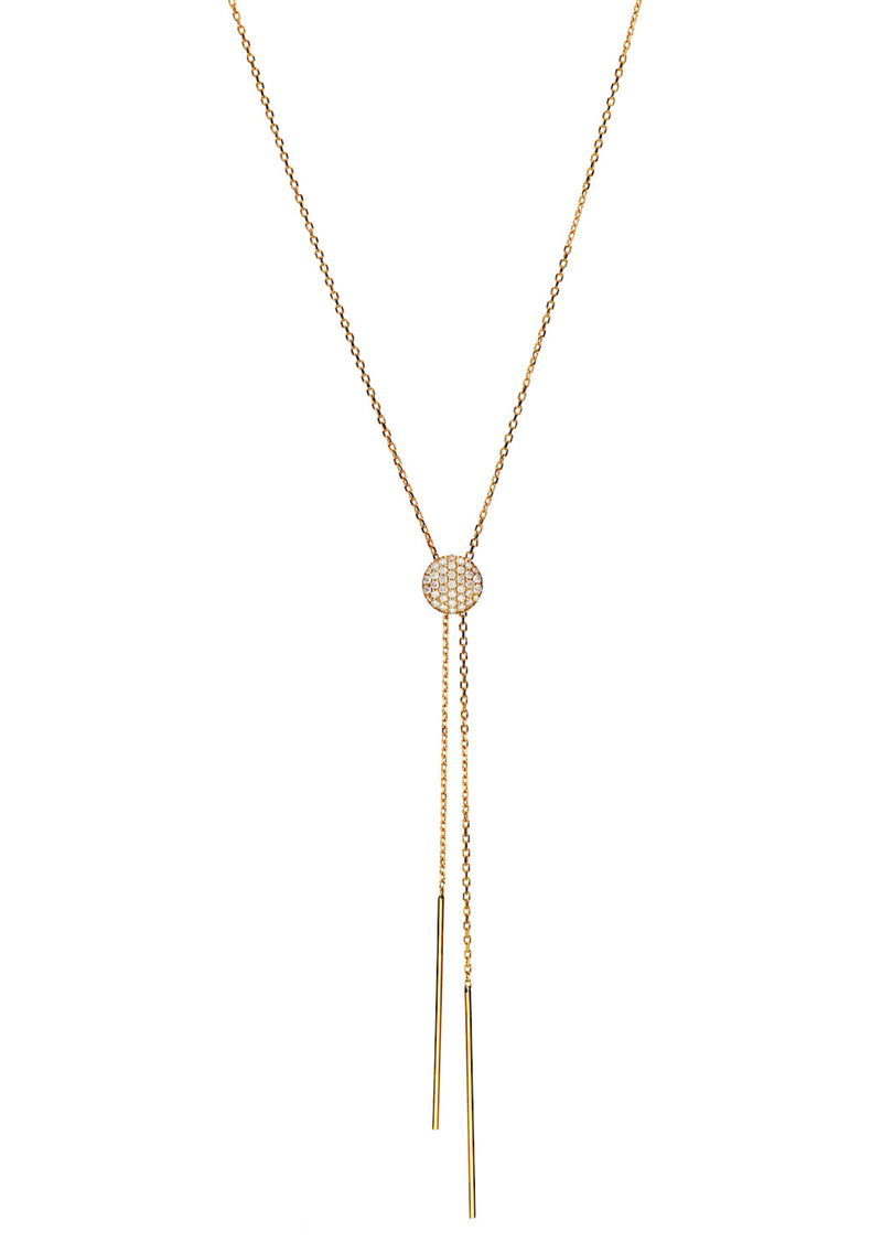 Joanna Dahdah Diamond Cravate Lariat Necklace