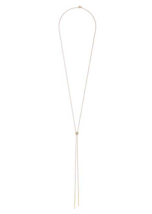 Joanna Dahdah Diamond Cravate Lariat Necklace