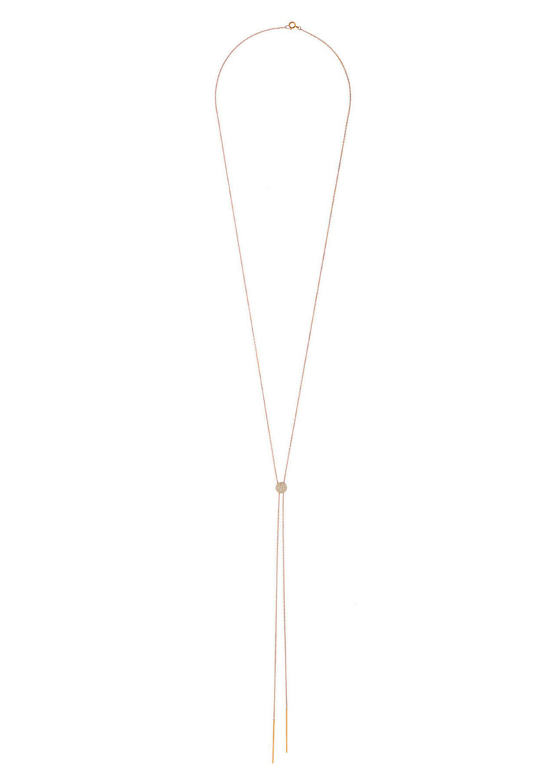Joanna Dahdah Diamond Cravate Lariat Necklace